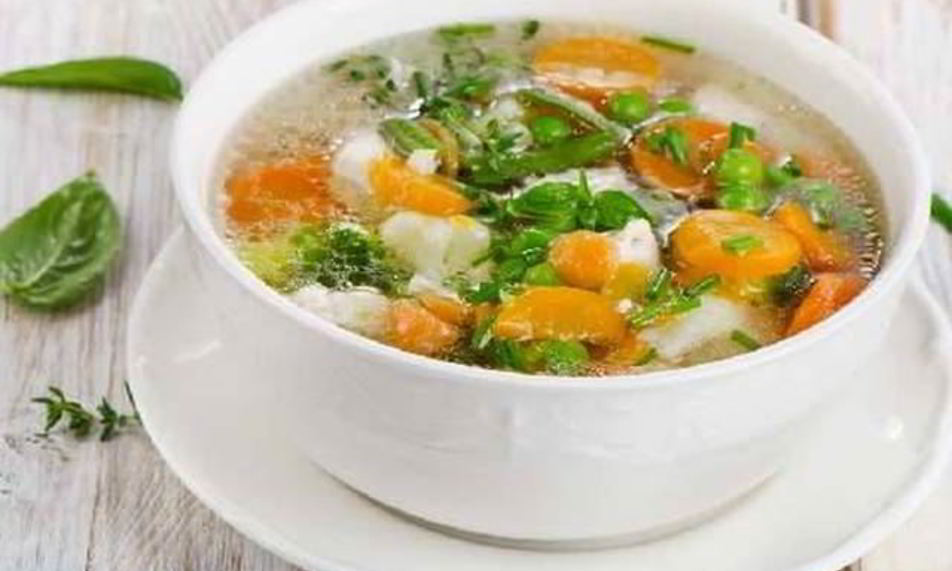 Рецепт праздничный куриный суп с хересом