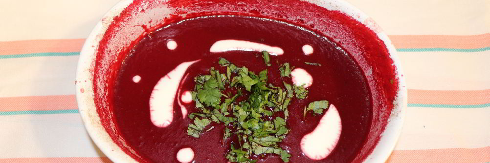 Пряный свекольный суп