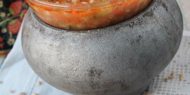 рассольник с перловкой