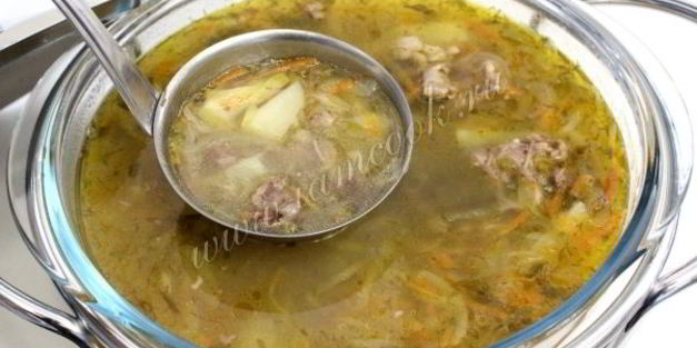 рассольник в мультиварке