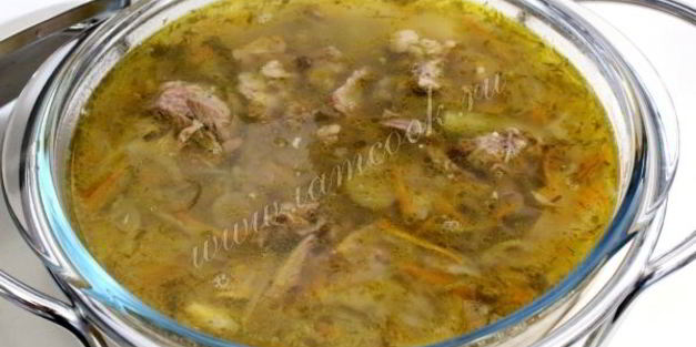 рассольник в мультиварке