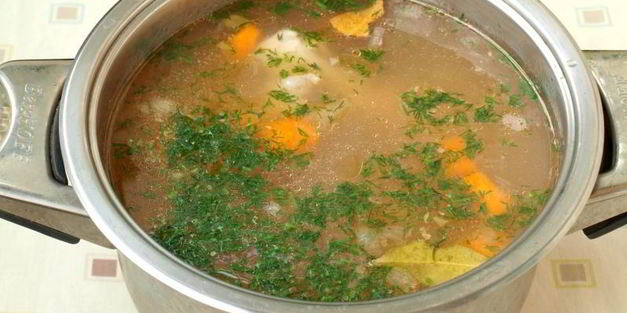 рисовый суп с индейкой и тыквой