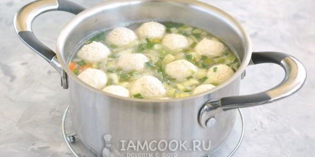 щавелевый суп с фрикадельками