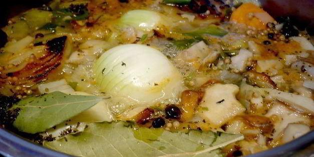 швабский суп с домашними шпецле