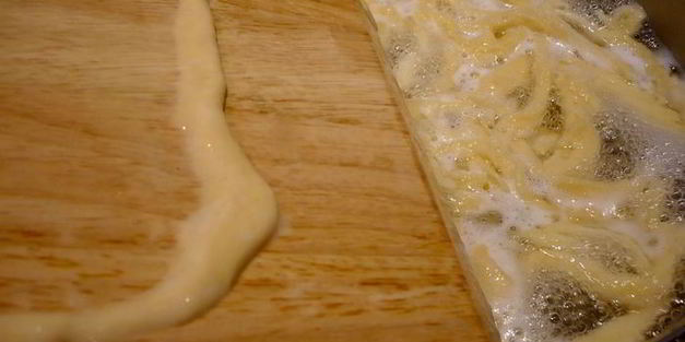 швабский суп с домашними шпецле