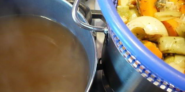 швабский суп с домашними шпецле