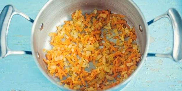 сливочный суп из семги