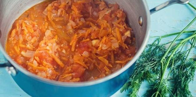 сливочный суп из семги