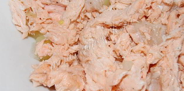 сливочный суп с семгой