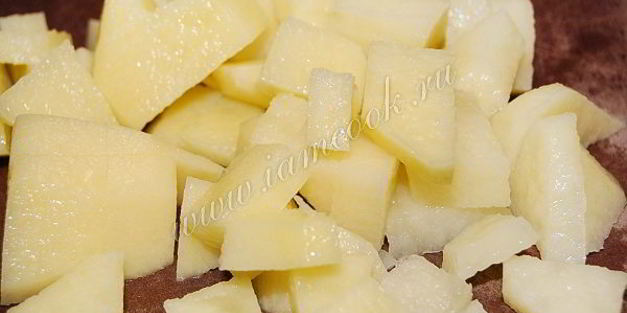 сливочный суп с семгой