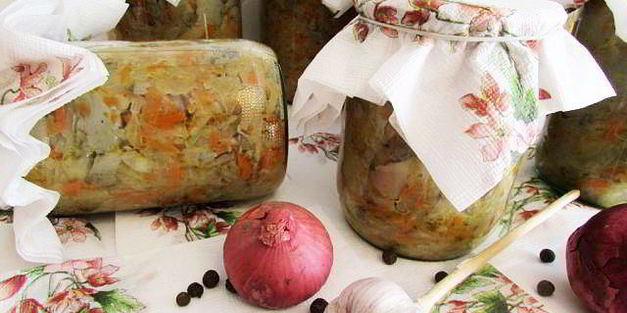 грибная солянка