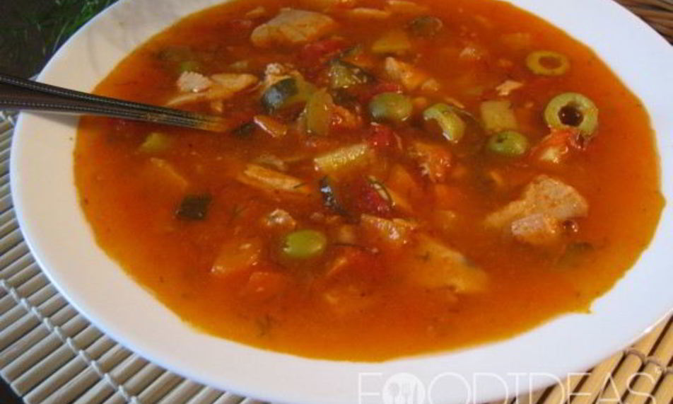 Рецепт рыбная солянка