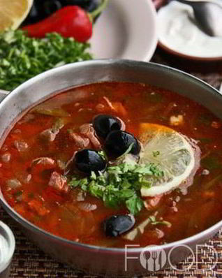 Солянка мясная