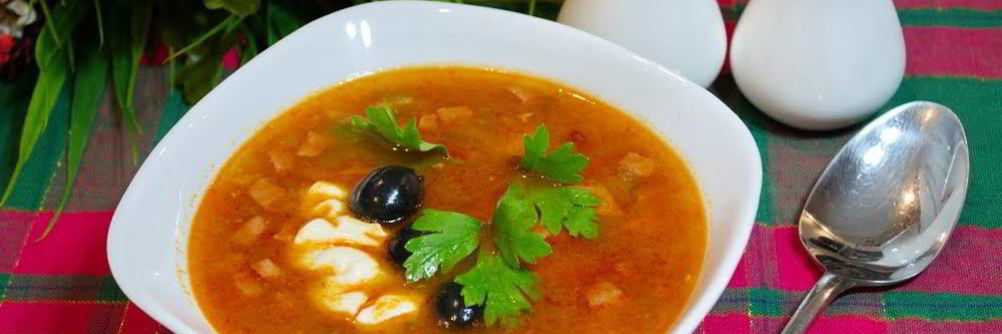 Солянка сборная мясная