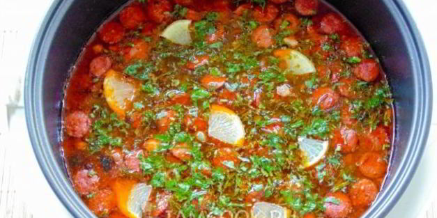 солянка в мультиварке