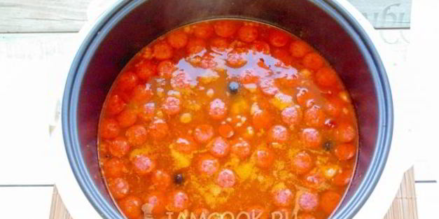 солянка в мультиварке