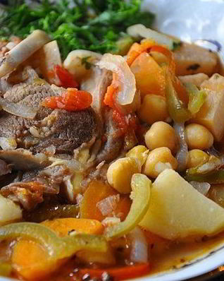 Суп из баранины с картофелем