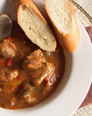 Суп из чечевицы со свининой