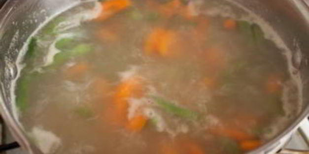 суп из индейки с макаронами