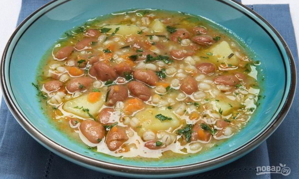 Рецепт суп из консервированной фасоли