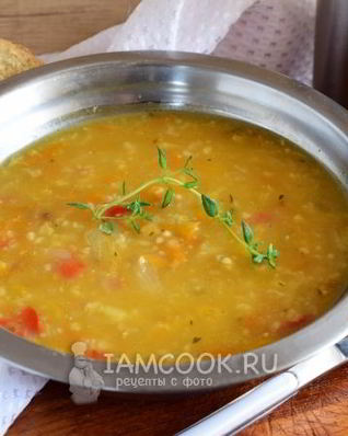 Суп из корня сельдерея