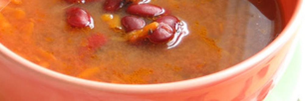 Суп из красной фасоли