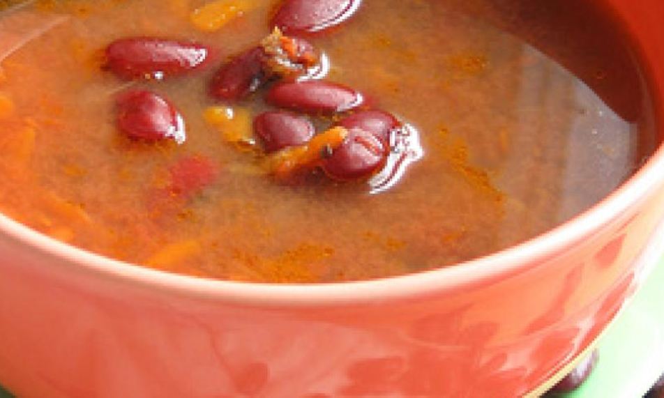 Рецепт суп из красной фасоли