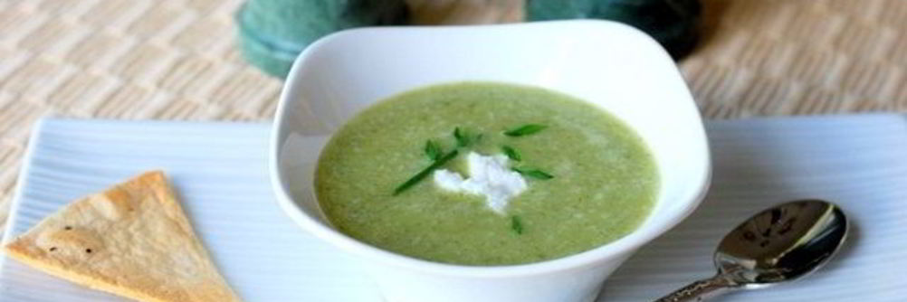 Суп из кресс-салата