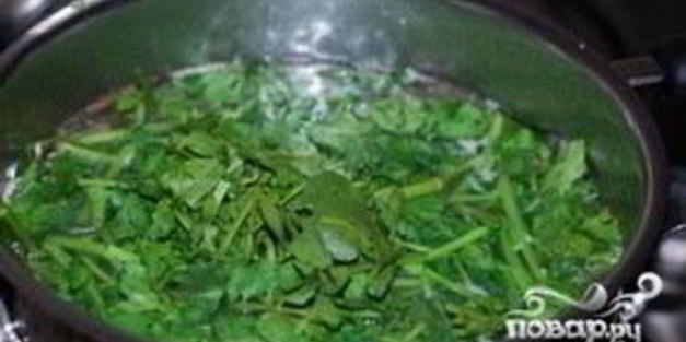 суп из кресс-салата