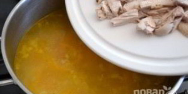 суп из курицы