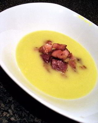 Суп из лука порея и картофеля