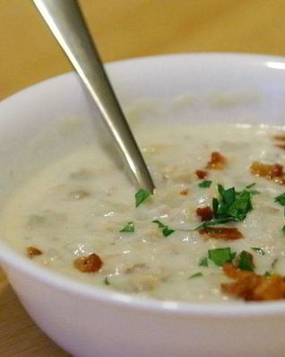 Суп из моллюсков в стиле Новая Англия