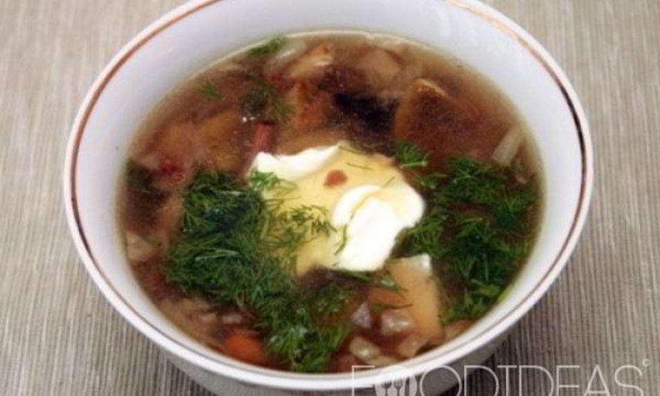Рецепт суп из подберезовиков