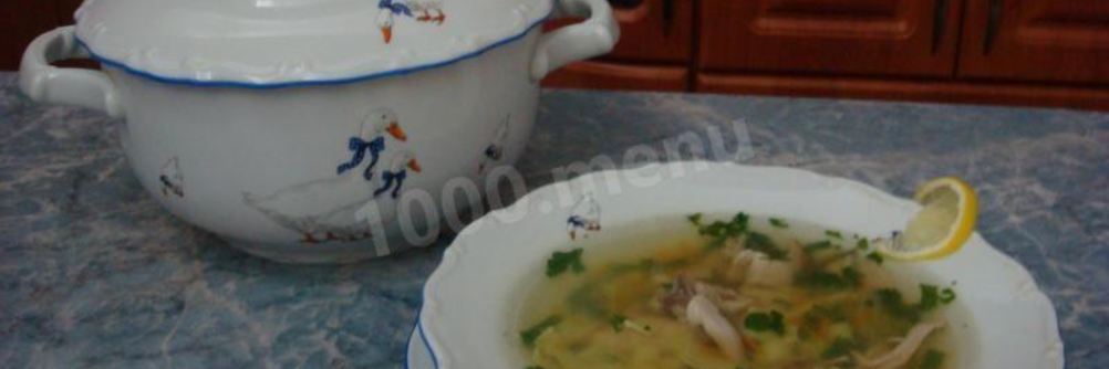 Суп картофельный с курицей