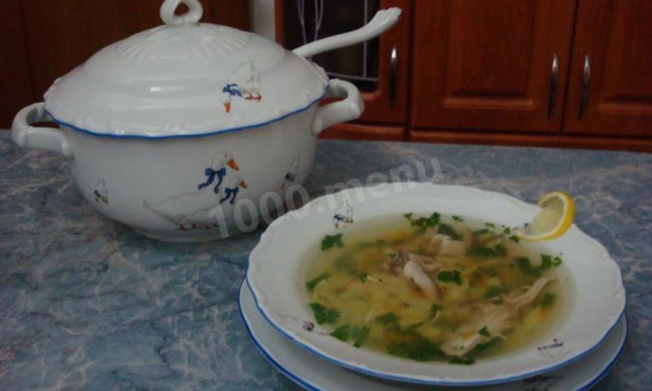 Рецепт суп картофельный с курицей