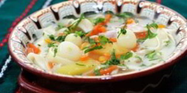 суп куриный с лапшой домашней