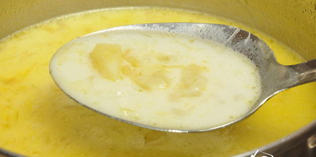 чесночный суп-пюре