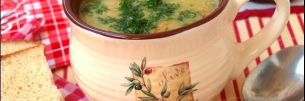 Гороховый суп пюре с курицей