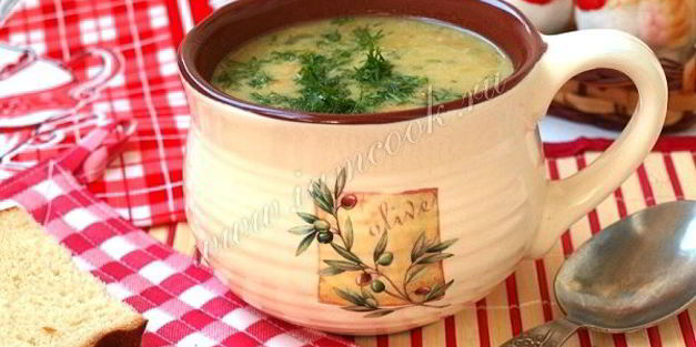 гороховый суп пюре с курицей