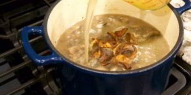 грибной суп-пюре на сливках