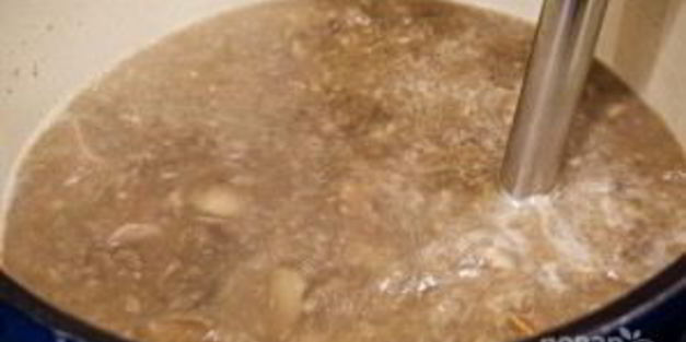 грибной суп-пюре на сливках