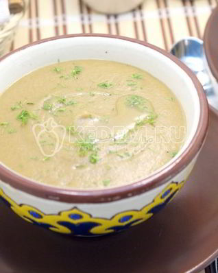 Грибной суп-пюре