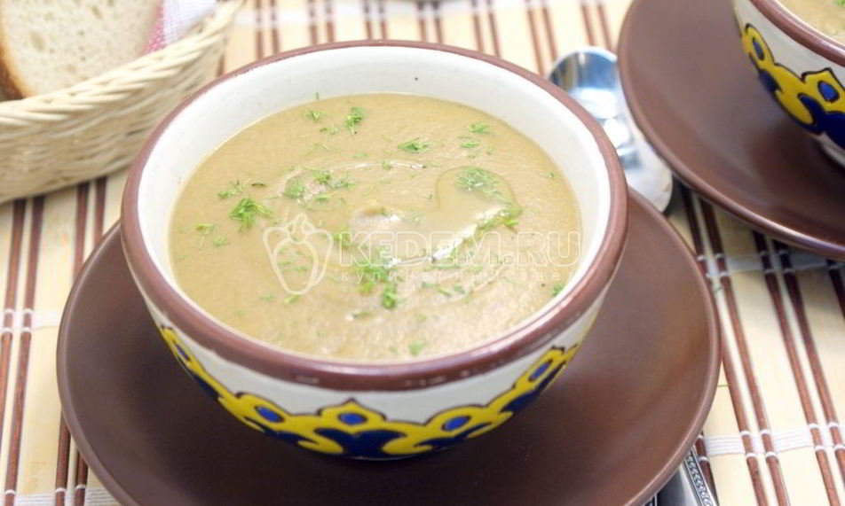 Рецепт грибной суп-пюре