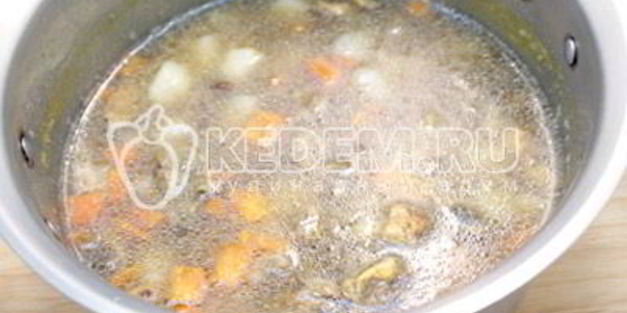 грибной суп-пюре