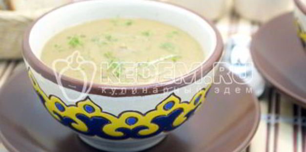грибной суп-пюре