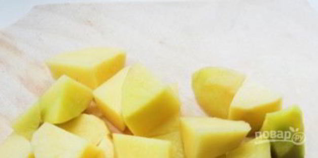 картофельный суп-пюре с фрикадельками