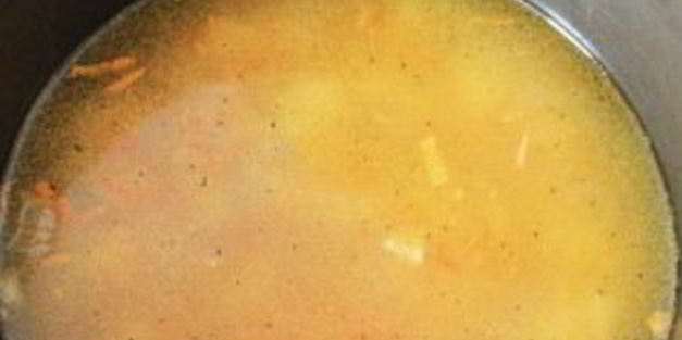 картофельный суп-пюре с фрикадельками