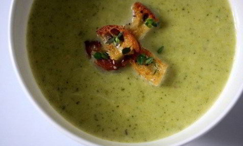 Рецепт куриный суп-пюре с брокколи