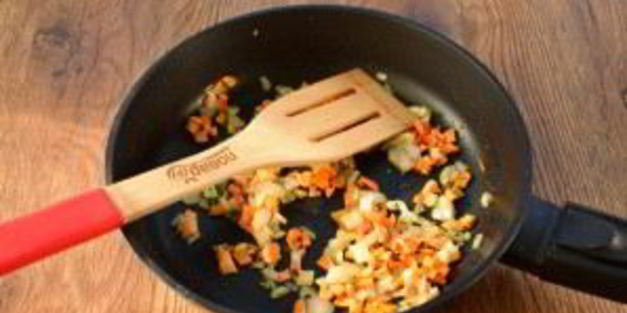 куриный суп-пюре с макаронами