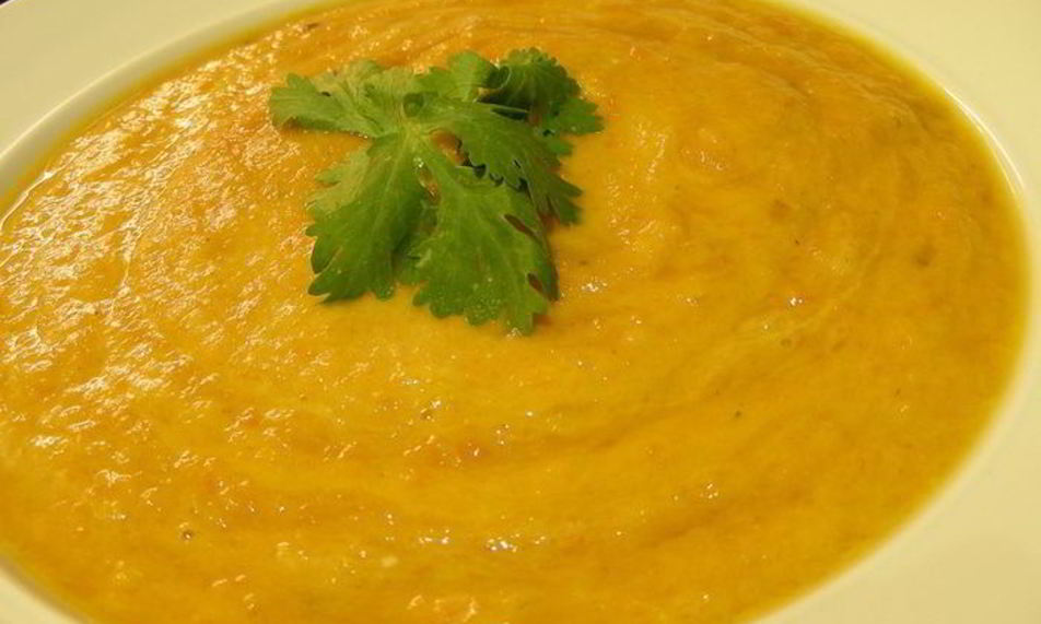 Рецепт морковный суп-пюре с карри
